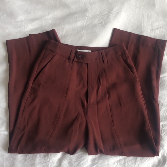 Petite Studio NYC Zelda Pearl Pants - Mauve - Picture 4 of 8